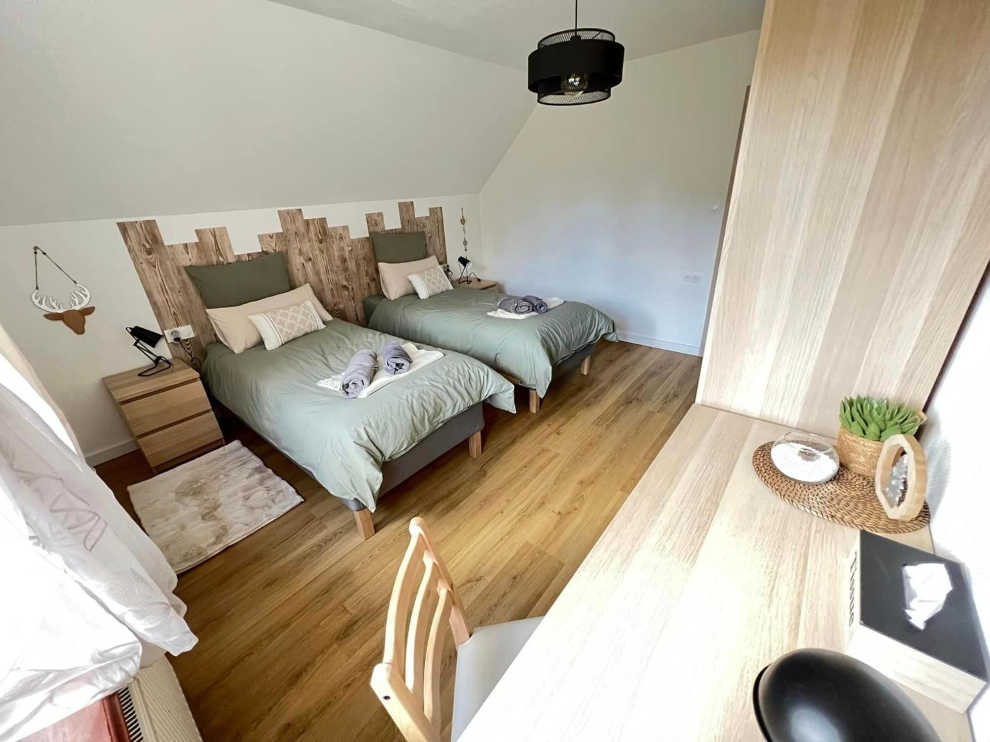 Maison D'Hotes En Pleine Nature Avec Chevaux Soucht Esterno foto
